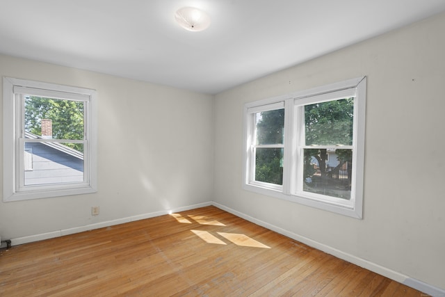 94 Prospect Ave, West Haven, CT 06516 - unfurnished room featuring baseboards and light wood finished floors