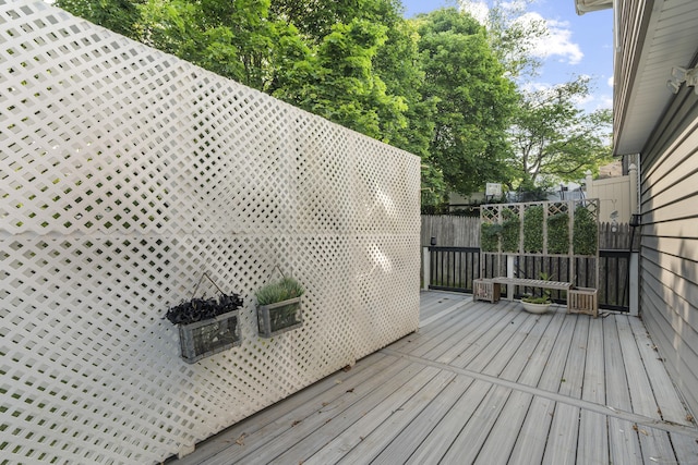94 Prospect Ave, West Haven, CT 06516 - view of wooden terrace