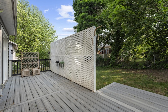 94 Prospect Ave, West Haven, CT 06516 - view of wooden deck