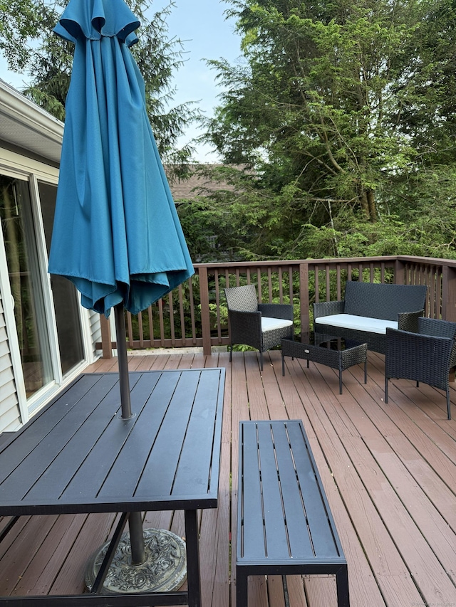 175 Luna Trail Ext, Southbury, CT 06488 - deck with outdoor lounge area