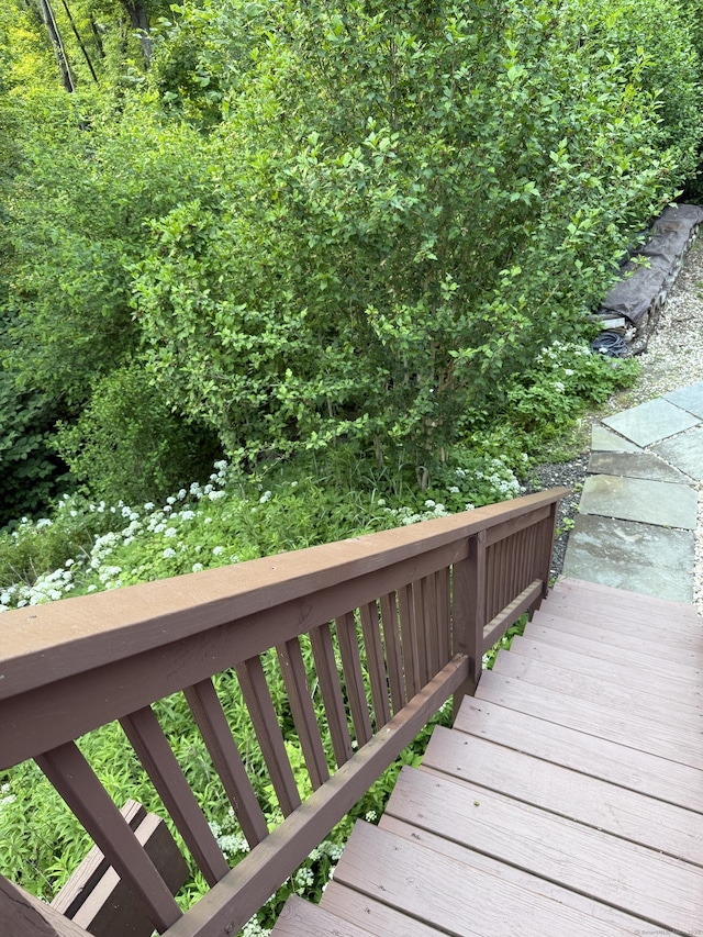 175 Luna Trail Ext, Southbury, CT 06488 - wooden terrace featuring stairway