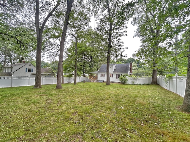 342 Middle Tpke E, Manchester, CT 06040 - view of fenced backyard