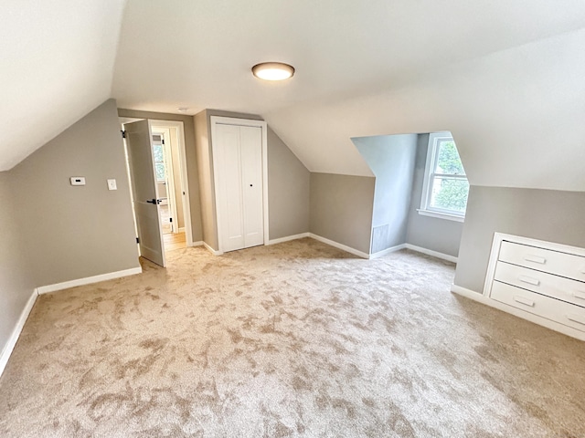 342 Middle Tpke E, Manchester, CT 06040 - additional living space with carpet flooring and lofted ceiling