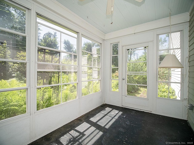 42 Homewood Ave, North Haven, CT 06473 - view of unfurnished sunroom