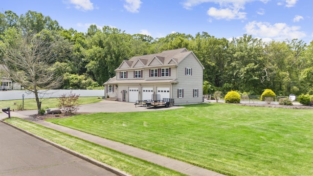 1199 Cornerstone Ct, Cheshire, CT 06410 - rear view of property with a garage and concrete driveway