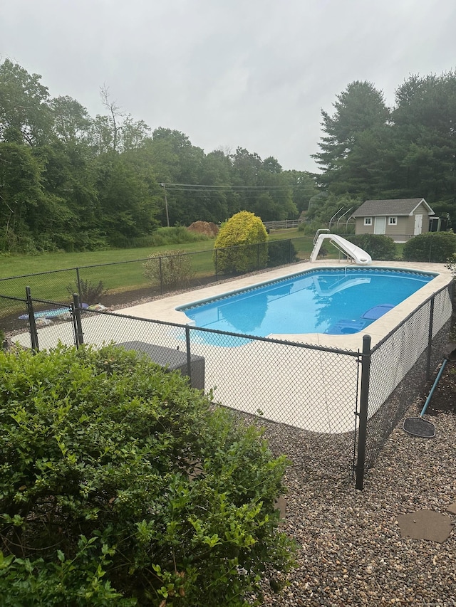 1199 Cornerstone Ct, Cheshire, CT 06410 - view of pool featuring a water slide