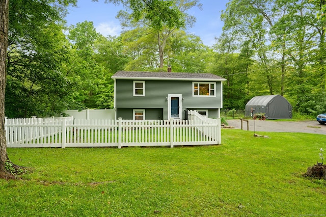65 Norwich Westerly Rd, North Stonington, CT 06359 - view of front of house with view of wooded area