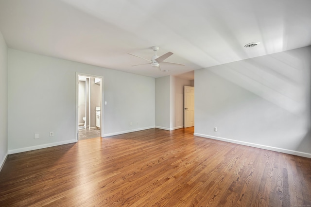 12B Hickory Dr, Greenwich, CT 06831 - spare room featuring ceiling fan and wood finished floors