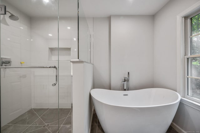 12B Hickory Dr, Greenwich, CT 06831 - bathroom featuring a stall shower and a freestanding bath