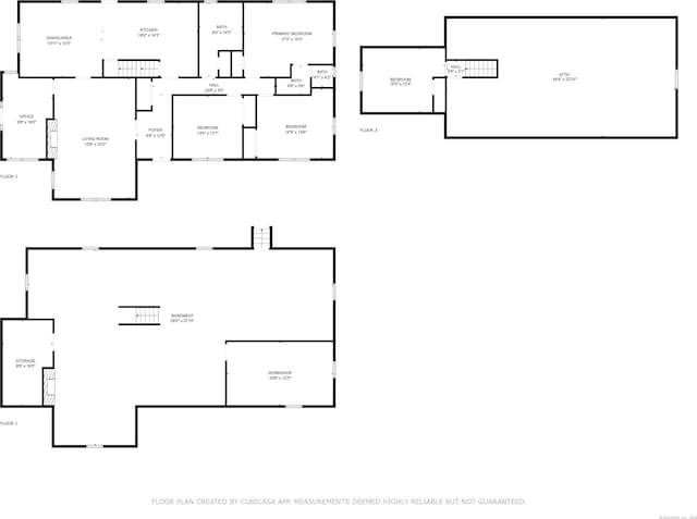 1028 Mountain Rd, Suffield, CT 06093 - view of property floor plan
