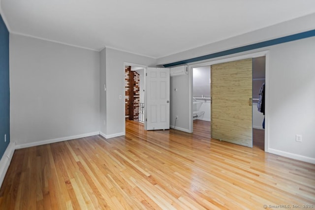 96 Pine Mountain Rd, Ridgefield, CT 06877 - spare room with light wood finished floors and baseboards