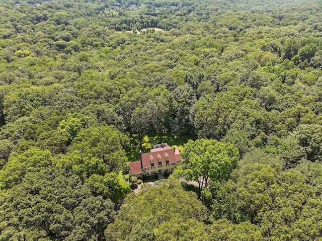 5 September Ln, Weston, CT 06883 - view of subject property with a forest