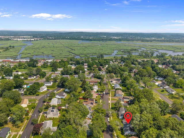 50 Carroll Rd, Hamden, CT 06517 - aerial view of property's location featuring a large body of water