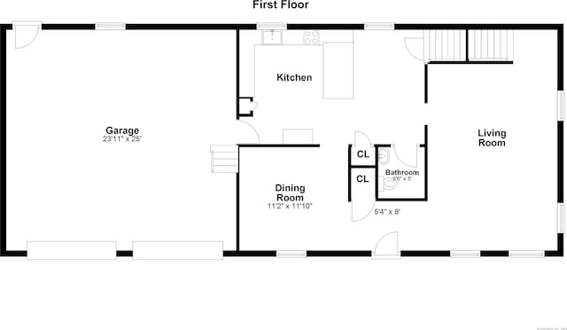 1198 New Haven Ave, Milford, CT 06460 - view of room layout