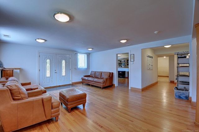 125 Waverly Dr, Newington, CT 06111 - living room with light wood finished floors and baseboards