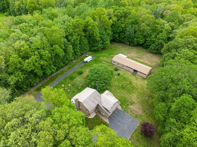 115 Town Farm Rd, East Haddam, CT 06423 - bird's eye view of a forest