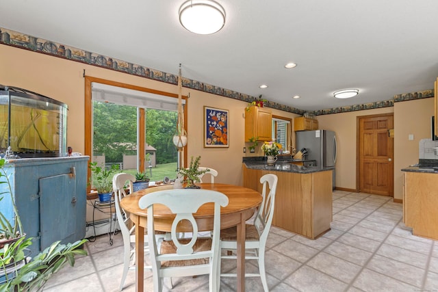 115 Town Farm Rd, East Haddam, CT 06423 - dining space featuring recessed lighting