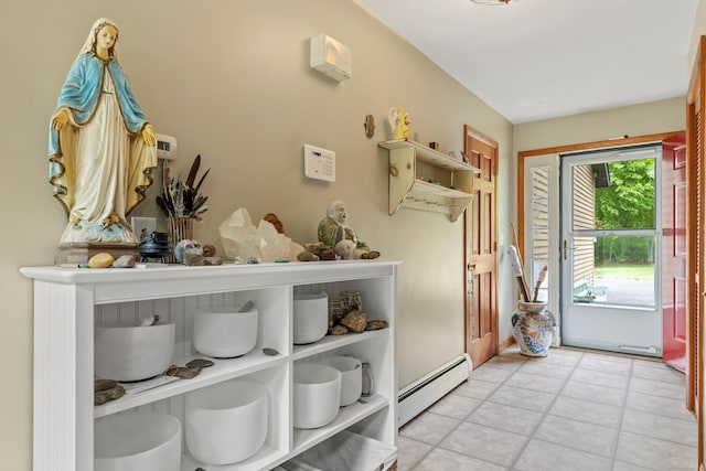 115 Town Farm Rd, East Haddam, CT 06423 - entryway featuring baseboard heating