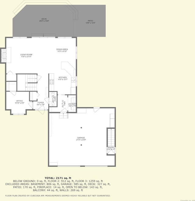 115 Town Farm Rd, East Haddam, CT 06423 - view of room layout