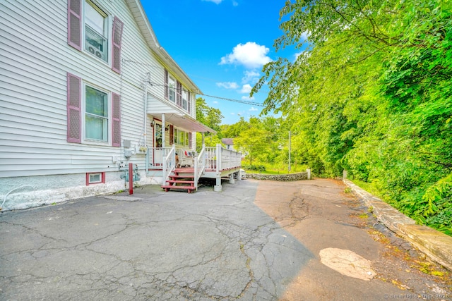 350 S Main St, Naugatuck, CT 06770 - view of patio / terrace featuring a wooden deck