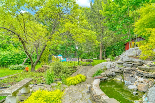 350 S Main St, Naugatuck, CT 06770 - view of yard with an outdoor structure