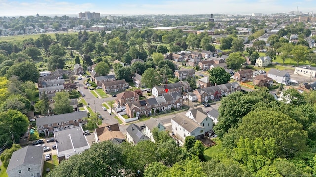 110 Asylum St, Bridgeport, CT 06610 - aerial overview of property's location with nearby suburban area