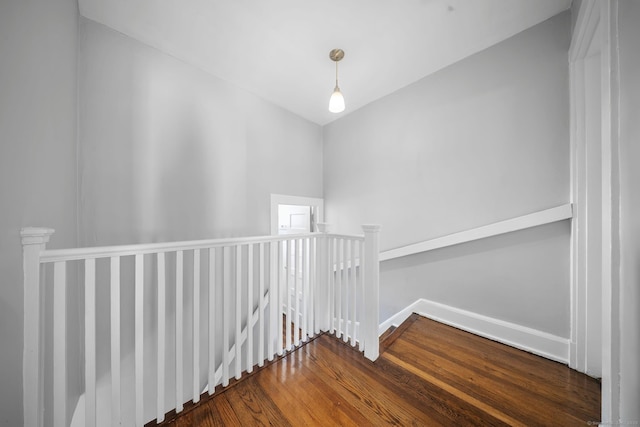 110 Asylum St, Bridgeport, CT 06610 - staircase featuring wood finished floors and baseboards