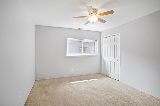 4 Union Ave Apt 30, Norwalk, CT 06851 - unfurnished bedroom featuring carpet floors, a closet, and ceiling fan
