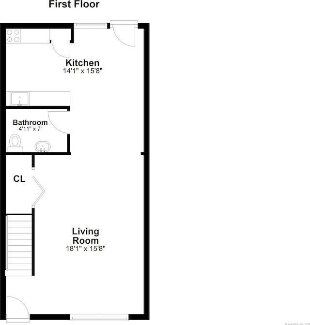 4 Union Ave Apt 30, Norwalk, CT 06851 - view of property floor plan