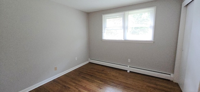 159 Windsorville Rd, South Windsor, CT 06074 - unfurnished room featuring a baseboard radiator and wood finished floors