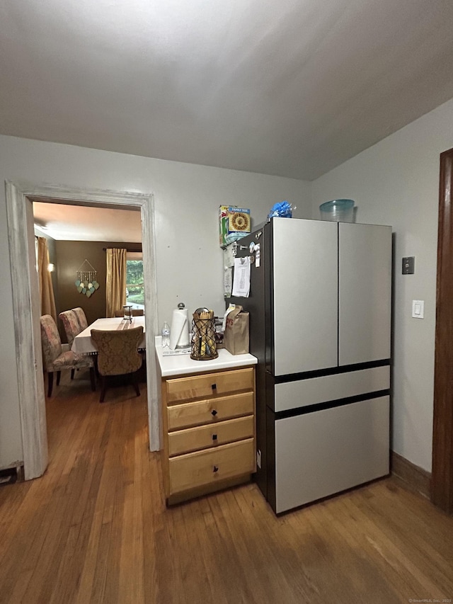 5 Sunnyslope Dr, Middletown, CT 06457 - bedroom featuring freestanding refrigerator and wood finished floors