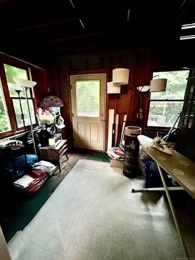 5 Sunnyslope Dr, Middletown, CT 06457 - misc room featuring wooden walls