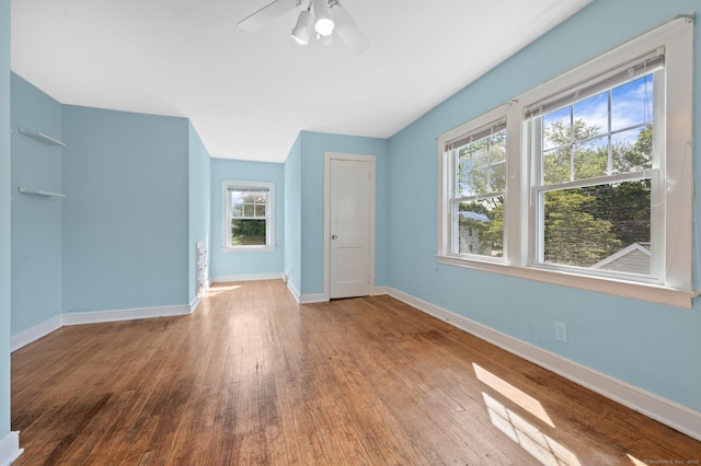 32 Franklin St, Southington, CT 06479 - unfurnished bedroom featuring wood finished floors and a ceiling fan