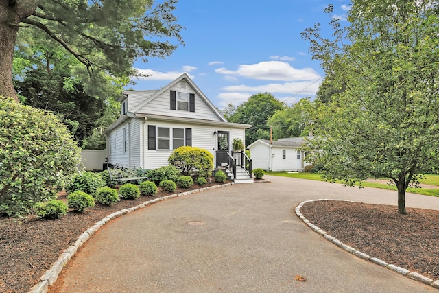 131 Long Hill Cross Rd, Shelton, CT 06484 - view of front facade featuring asphalt driveway