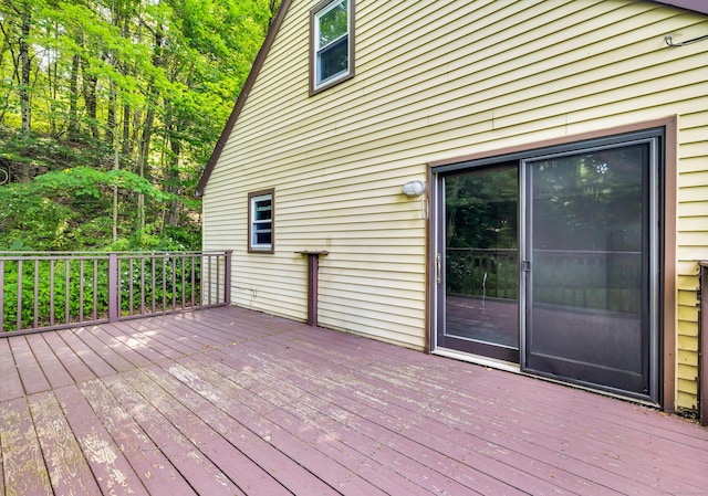 166 S Main St, Marlborough, CT 06447 - view of deck