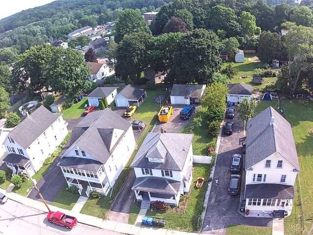 44 Convent Ave, Norwich, CT 06360 - aerial view of residential area