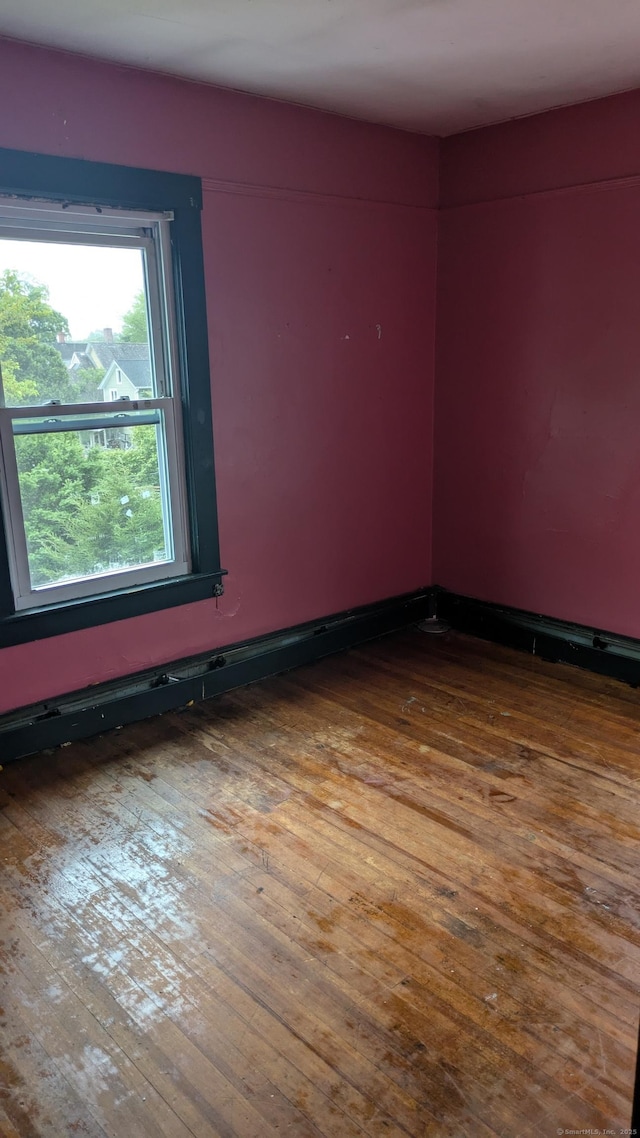 44 Convent Ave, Norwich, CT 06360 - empty room with hardwood / wood-style flooring
