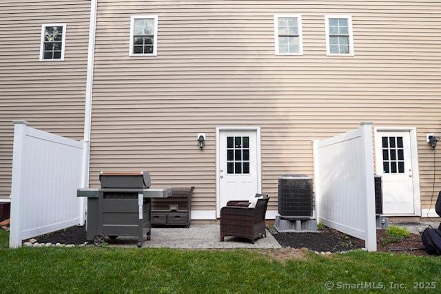 41 Eden Ave Unit 3, Southington, CT 06489 - rear view of property with a patio area
