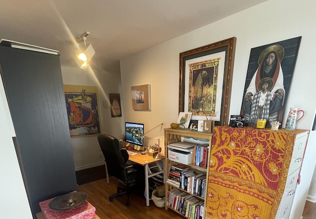 2625 Park Ave Unit 11P, Bridgeport, CT 06604 - office featuring wood finished floors