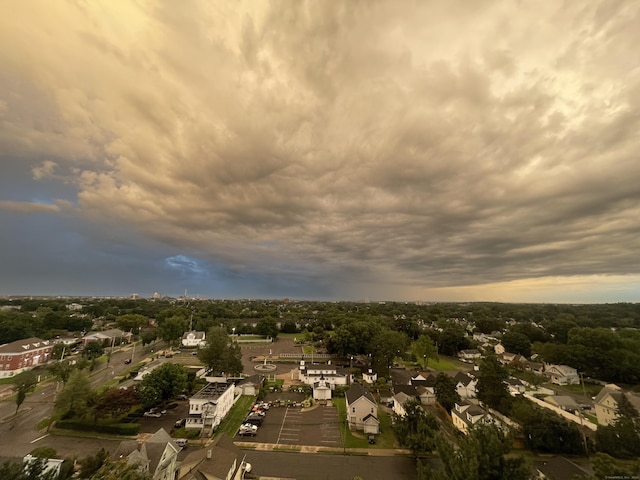 2625 Park Ave Unit 11P, Bridgeport, CT 06604 - aerial view at dusk