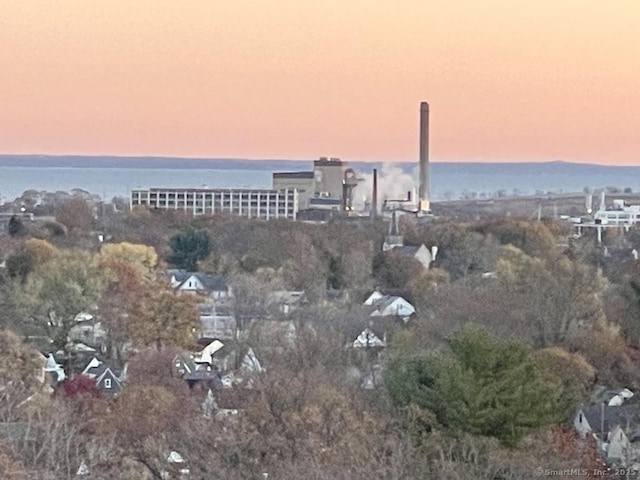 2625 Park Ave Unit 11P, Bridgeport, CT 06604 - aerial view at dusk of a water view
