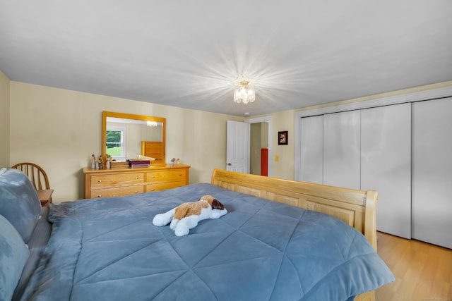 128 Holcomb Hill Rd, New Hartford, CT 06057 - bedroom with wood finished floors and a closet
