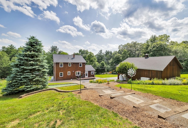 128 Holcomb Hill Rd, New Hartford, CT 06057 - view of grassy yard