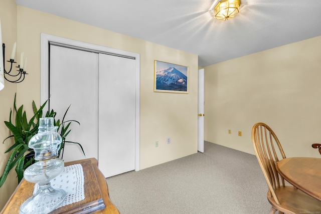 128 Holcomb Hill Rd, New Hartford, CT 06057 - view of carpeted dining area