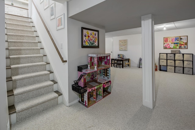 16 Gault Park Dr, Westport, CT 06880 - staircase with carpet