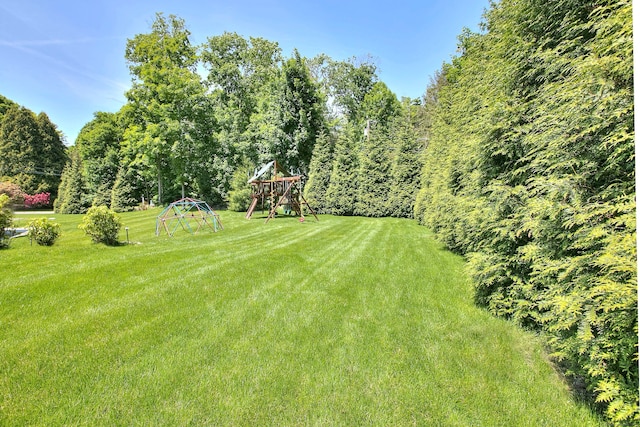 16 Gault Park Dr, Westport, CT 06880 - view of grassy yard featuring a playground