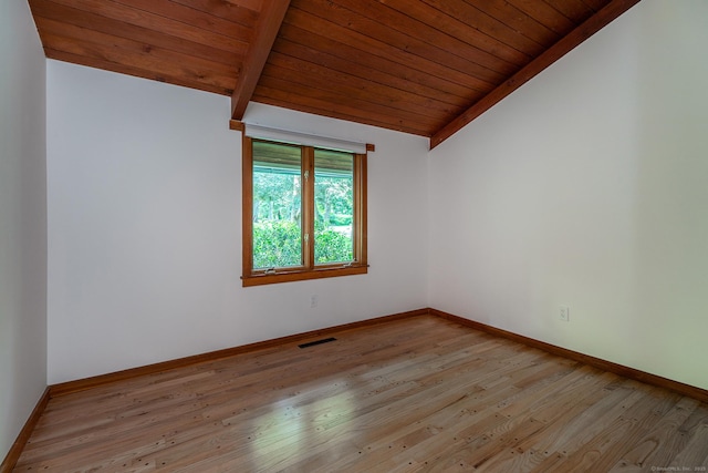 60 Ferry Bridge Rd, Washington, CT 06793 - unfurnished room with wood finished floors and wood ceiling