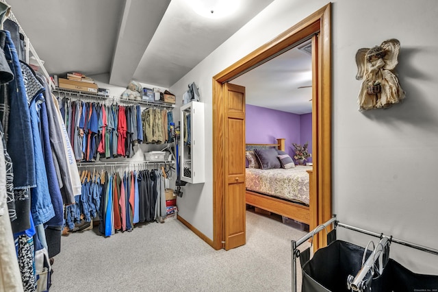 15 Quigley Rd, Wallingford, CT 06492 - spacious closet featuring carpet and vaulted ceiling