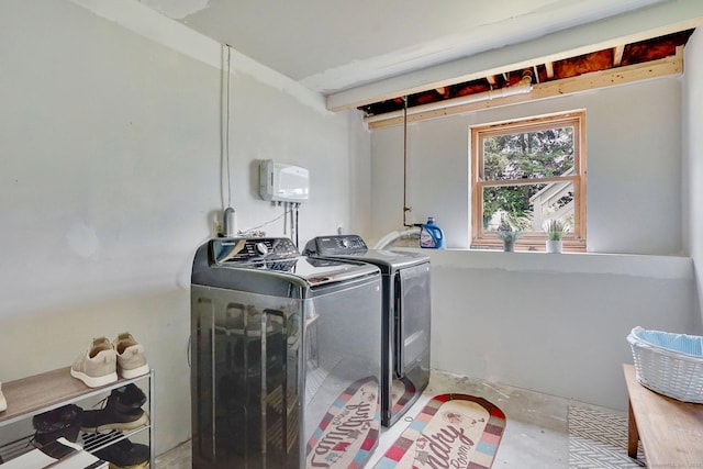 9 Renee Ln, Enfield, CT 06082 - washroom featuring separate washer and dryer