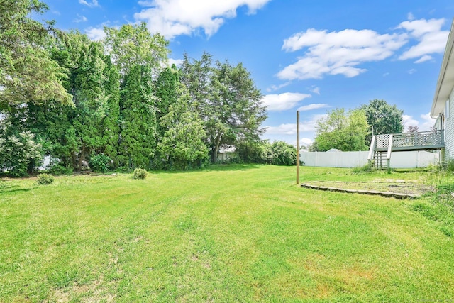 9 Renee Ln, Enfield, CT 06082 - view of yard with stairway